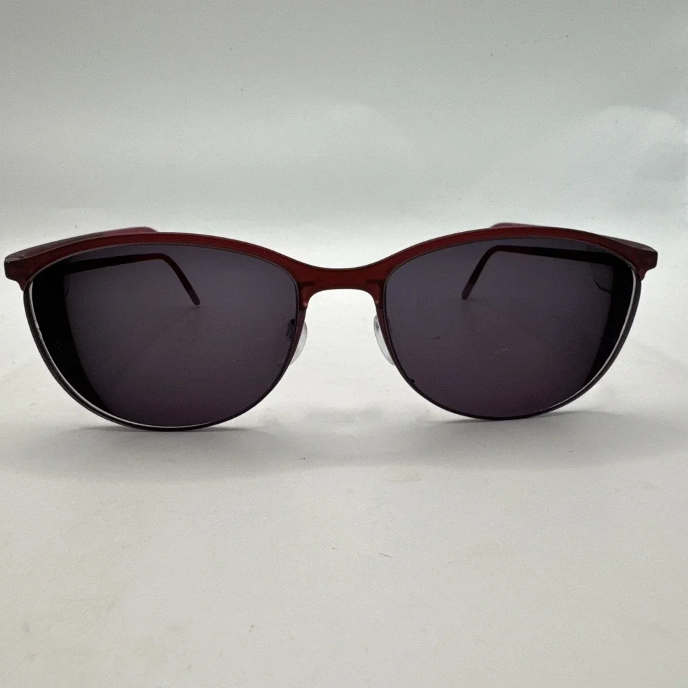 NEW SILHOUETTE SPX 1574 40 6059 PINK GUNMETAL AUTHENTIC FRAMES EYEGLASSES 51-16